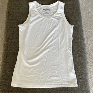 Size L white Nike sports tank
